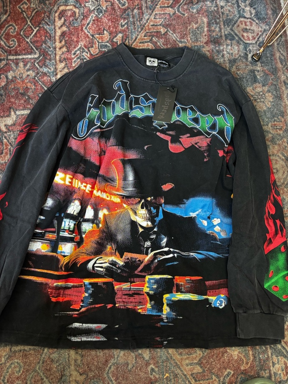 Godspeed Long sleeve life is a gamble size small